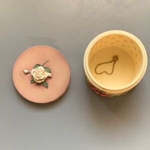 Lillian Yellow Floral Decor Box